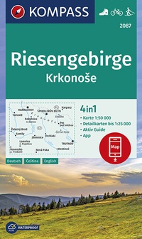 Abbildung von: KOMPASS Wanderkarte Riesengebirge, Krkonose - KOMPASS-Karten