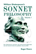 Cover: William Shakespeare's Sonnet Philosophy, Volume 1. - Quaternary Imprint