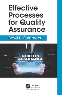 Abbildung von: Effective Processes for Quality Assurance - Auerbach