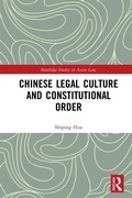 Cover: Chinese Legal Culture and Constitutional Order - Routledge