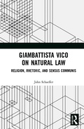 Cover: Giambattista Vico on Natural Law - Routledge