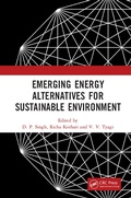 Cover: Emerging Energy Alternatives for Sustainable Environment - CRC Press