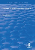 Cover: Themes in International Economics - Routledge