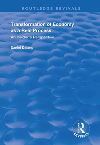 Enlarge image Cover: Transformation of Economy as a Real Process - Routledge