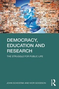 Cover: Democracy, Education and Research - Routledge