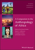 Cover: A Companion to the Anthropology of Africa - Wiley