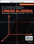 Cover: Elementary Linear Algebra - Wiley