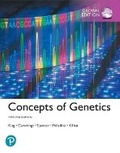 Cover: Concepts of Genetics, Global Edition + Mastering Genetics with Pearson eText (Package) - Pearson Education Limited