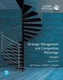 Cover: Strategic Management and Competitive Advantage: Concepts Global Edition - Pearson Education Limited