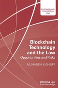 Cover: Blockchain Technology and the Law - Informa Law
