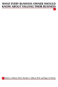 Enlarge image Cover: What Every Business Owner Should Know About Valuing Their Business - McGraw-Hill Inc.,US