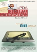 Cover: General Orthopaedics for PDA - McGraw-Hill Publishing Co.