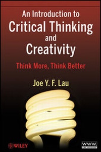 Enlarge image Cover: An Introduction to Critical Thinking and Creativity - Wiley