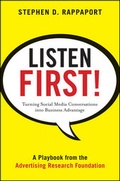 Cover: Listen First! - Wiley