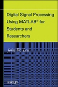 Cover: Digital Signal Processing Using MATLAB for Students and Researchers - Wiley