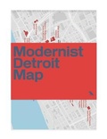 Cover: Modernist Detroit Map - Blue Crow Media