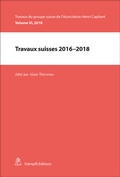 Cover: Travaux suisses 2016-2018 - St&auml;mpfli Verlag AG