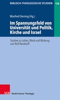 Cover: Im Spannungsfeld von Universit&auml;t und Politik, Kirche und Israel - Vandenhoeck & Ruprecht