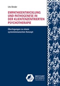 Cover: Empathieentwicklung und Pathogenese in der klientenzentrierten Psychotherapie - Westarp