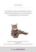Cover: Auswirkung von Pyurie und H&auml;maturie auf den Protein-Kreatinin Quotienten im Urin bei Katzen in Abh&auml;ngigkeit der Urinentnahmeart - VVB Laufersweiler Verlag