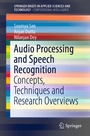 Cover: Audio Processing and Speech Recognition - Springer