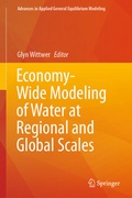 Cover: Economy-Wide Modeling of Water at Regional and Global Scales - Springer