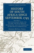 Cover: History of South Africa since September 1795 - Cambridge University Press