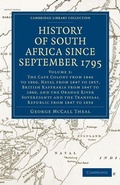 Cover: History of South Africa since September 1795 - Cambridge University Press