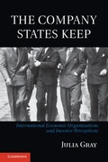 Cover: The Company States Keep - Cambridge University Press