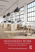 Cover: Transmedia Work - Routledge