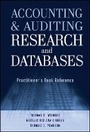 Cover: Accounting and Auditing Research & Databases - Practitioner's Desk Reference - Wiley