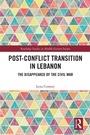 Cover: Post-Conflict Transition in Lebanon - Routledge