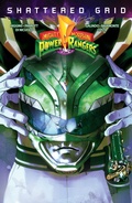Cover: Mighty Morphin Power Rangers: Shattered Grid - Boom! Studios