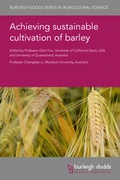 Cover: Achieving sustainable cultivation of barley - Burleigh Dodds Science Publishing
