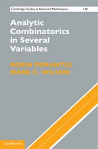 Enlarge image Cover: Analytic Combinatorics in Several Variables - Cambridge University Press