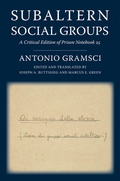 Cover: Subaltern Social Groups - Columbia University Press