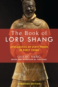 Cover: The Book of Lord Shang - Columbia University Press