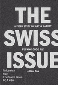 Cover: Fucking Good Art - The Swiss Issue - edition fink