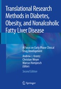 Cover: Translational Research Methods in Diabetes, Obesity, and Nonalcoholic Fatty Liver Disease - Springer