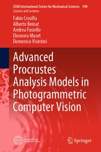 Enlarge image Cover: Advanced Procrustes Analysis Models in Photogrammetric Computer Vision - Springer
