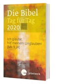 Cover: Die Bibel Tag f&uuml;r Tag 2020 / Taschenbuch - Katholisches Bibelwerk