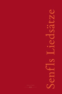 Abbildung von: Senfls Liedsätze - Hollitzer Wissenschaftsverlag