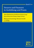 Cover: Klausurtraining Steuerrecht - HDS
