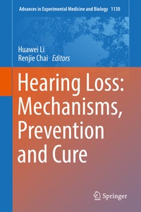 Abbildung von: Hearing Loss: Mechanisms, Prevention and Cure - Springer
