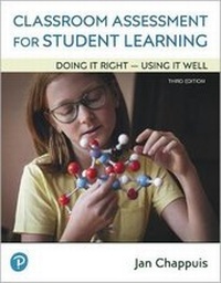 Enlarge image Cover: Classroom Assessment for Student Learning - Pearson
