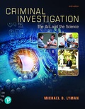 Cover: Criminal Investigation: The Art and the Science - Pearson