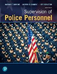 Abbildung von: Supervision of Police Personnel - Pearson