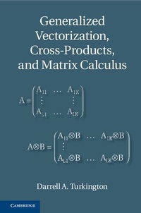Abbildung von: Generalized Vectorization, Cross-Products, and Matrix Calculus - Cambridge University Press