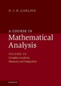 Cover: A Course in Mathematical Analysis - Cambridge University Press