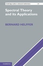 Cover: Spectral Theory and its Applications - Cambridge University Press